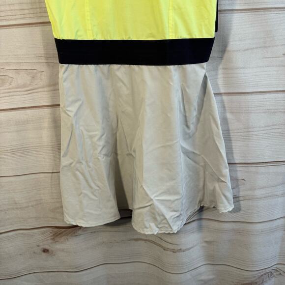RBX Gray & Yellow Athletic Sleeveless Dress Size Medium - Picture 3 of 8